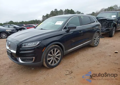 2019 Lincoln Nautilus Select z USA, uszkodzony, nr VIN 2LMPJ6K94KBL23267